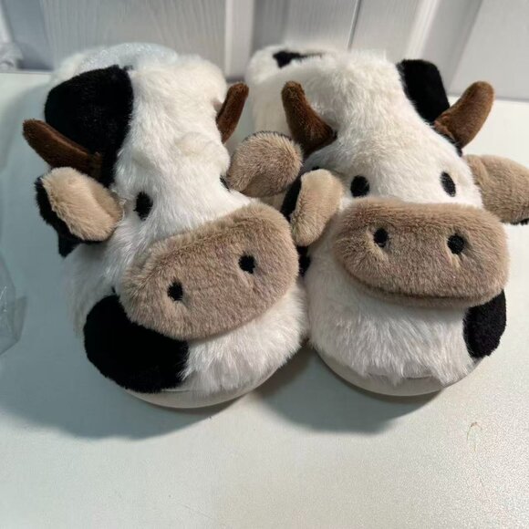 Cartoon Cow Slippers for Women (#8~#9) - Picture 6 of 8